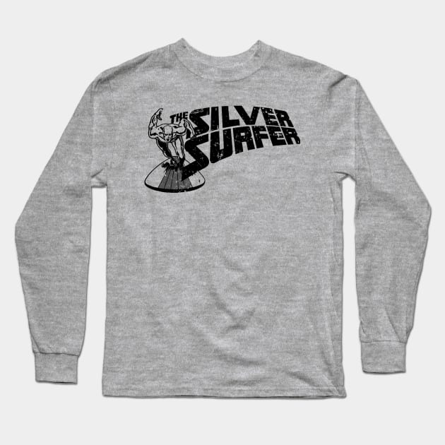 The Silver Surfer Long Sleeve T-Shirt by Serpentschron